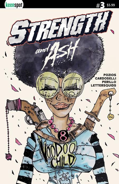 Strength & Ash 3 Comic Stefano Cardoselli & Francesca Perillo Voodoo Child Variant Ex Posse Holdings 2026