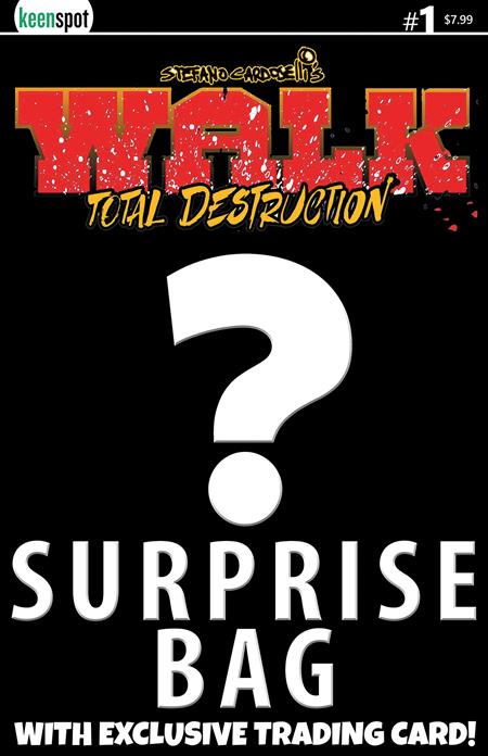 Walk Total Destruction 1 Comic Stefano Cardoselli Polybag Variant Ex Posse Holdings 2026