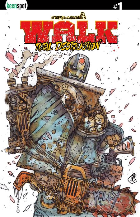 WALK TOTAL DESTRUCTION #1 (ONE SHOT) CVR C STEFANO CARDOSELLI HOLOFOIL FLIP VAR Ex Posse Holdings Stefano Cardoselli, Stephen Nelson Stefano Cardoselli Stefano Cardoselli PREORDER