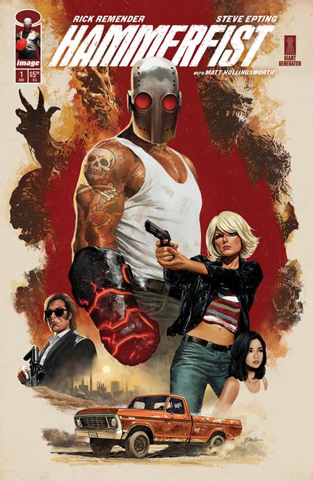 HAMMERFIST #1 CVR A STEVE EPTING (MR) Image Comics Rick Remender Steve Epting, Matt Hollingsworth Steve Epting PREORDER