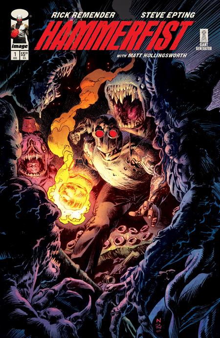 Hammerfist 1 Comic Nic Klein Variant Image Comics 2026
