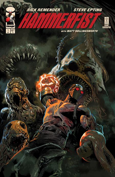 Hammerfist 1 Comic Daniel Acuna Incentive Variant (1:50) Image Comics 2026