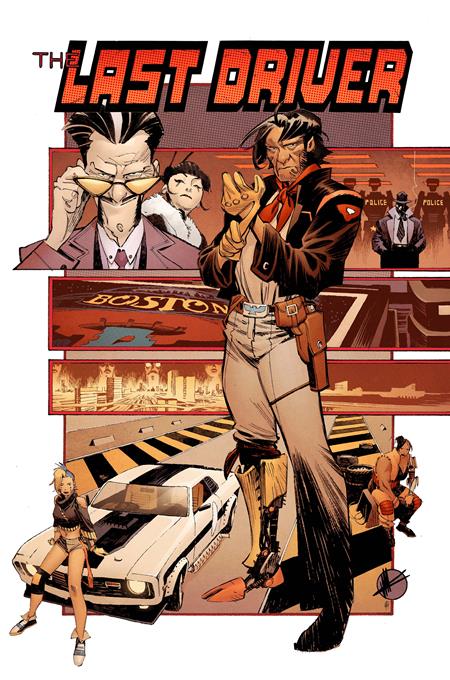 LAST DRIVER #1 (OF 5) CVR D INC 1:25 MATTEO SCALERA VAR Image Comics Sean Murphy Sean Murphy, Simon Gough Matteo Scalera PREORDER