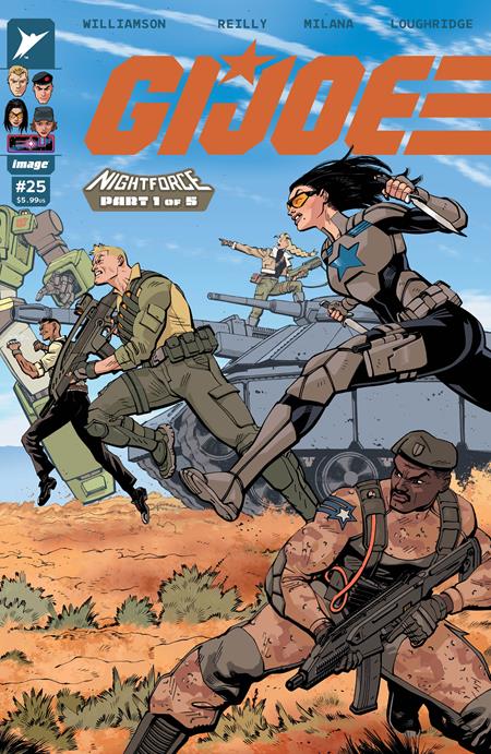 G.I. Joe, Vol. 1 (Image) 25 Comic Tom Reilly Wraparound Foil Variant Image Comics 2026