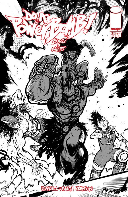 Do A Powerbomb! Black & White 2 Comic Daniel Warren Johnson Action Variant Image Comics 2026