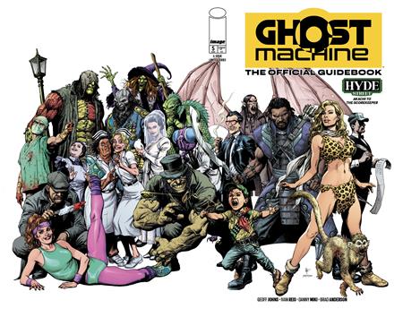 Ghost Machine: The Official Guidebook 5 Comic Gary Frank & Brad Anderson Wraparound Image Comics 2026