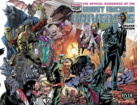 Ghost Machine: The Official Guidebook 5 Comic Bryan Hitch & Brad Anderson Wraparound Variant Image Comics 2026