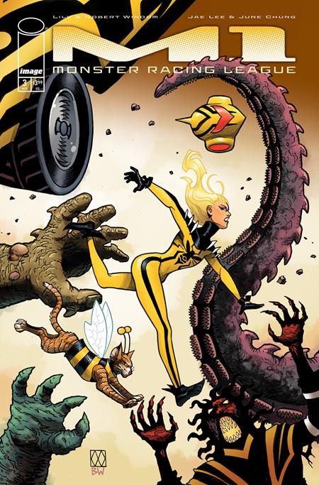 M1: Monster Racing League 3 Comic Matt Wagner Variant Image Comics 2026