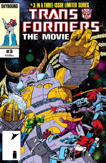 The Transformers: The Movie 40th Anniversary Edition 3 Comic Don Perlin & Ian Akin Variant Image Comics 2026