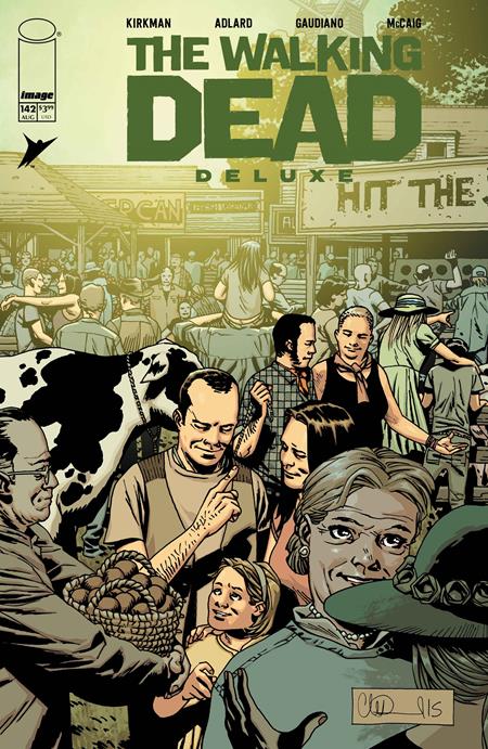 The Walking Dead Deluxe 143 Comic Charlie Adlard Variant Image Comics 2026