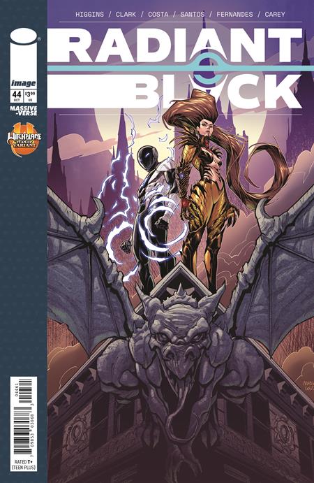Radiant Black #44 (Cvr F) (2026) Marcelo Costa Witchblade Team-Up Variant