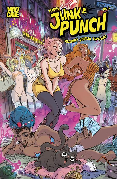 Junk Punch 3 Comic Mad Cave 2026