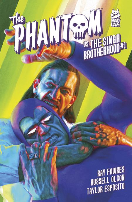 The Phantom Vs. The Singh Brotherhood Comic Mark Spears Mad Cave 2026