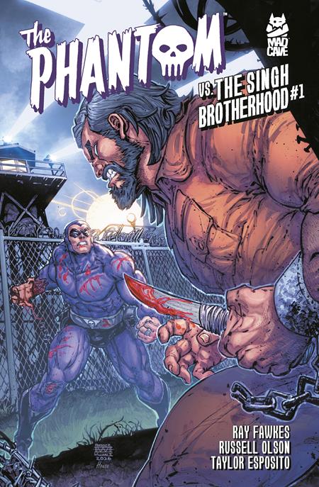 The Phantom Vs. The Singh Brotherhood Comic Freddie Williams Ii Andrew Dalhouse Variant Mad Cave 2026