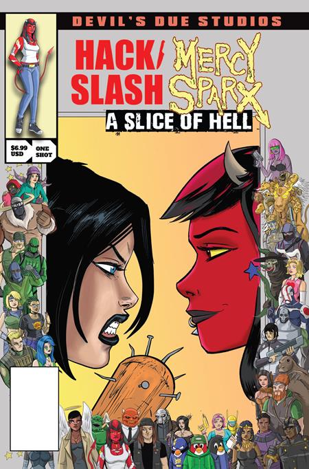 Devil's Due Presents: Hack / Slash / Mercy Sparx 1 Comic Tim Seeley Josh Blaylock Homage Variant Massive 2026