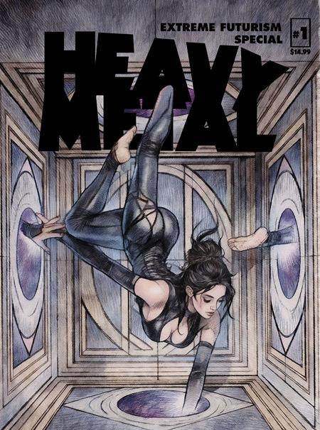 HEAVY METAL MAGAZINE SPECIAL EXTREME FUTURISM #1 CVR A MARCO TURINI (MR) Massive Publishing Ray Clardy, Troy-Jeffrey Allen, Dylan Jacobson, Lan Pitts Xurxo G Penalta, Marco Turini, Dylan Teague, Vik Deluca Marco Turini PREORDER