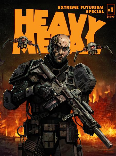 HEAVY METAL MAGAZINE SPECIAL EXTREME FUTURISM #1 CVR B SEDAT OEZGEN CARLOS CABRERA VAR (MR) Massive Publishing Ray Clardy, Troy-Jeffrey Allen, Dylan Jacobson, Lan Pitts Xurxo G Penalta, Marco Turini, Dylan Teague, Vik Deluca Sedat Oezgen, Carlos Cabrera PREORDER