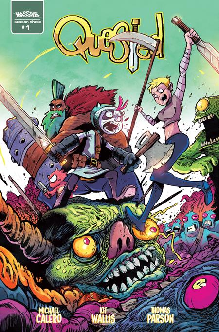 Quested, Vol. 3 1 Comic Kit Wallis Variant Massive 2026