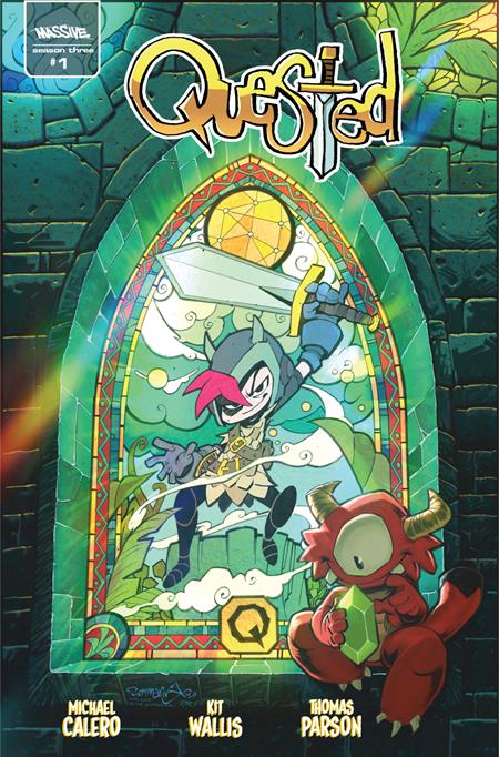 QUESTED #1 (OF 3) CVR F INC 1:10 JON SOMMARIVA VAR Massive Publishing Michael Calero Kit Wallis Jon Sommariva PREORDER