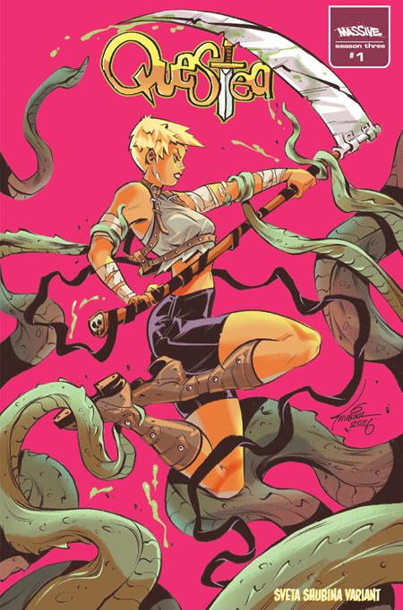 QUESTED #1 (OF 3) CVR G INC 1:25 SVETA SHUBINA VAR Massive Publishing Michael Calero Kit Wallis Sveta Shubina PREORDER