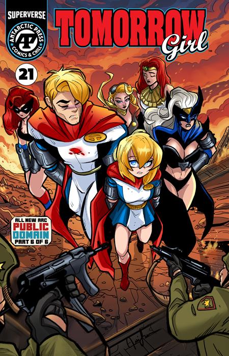 Tomorrow Girl 21 Comic Terry Parr Antarctic Press 2026