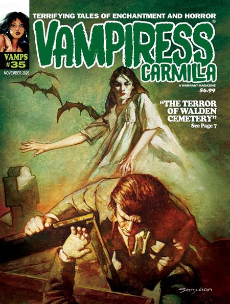 Vampiress Carmilla Magazine 35 Comic Warrant Publishing 2026