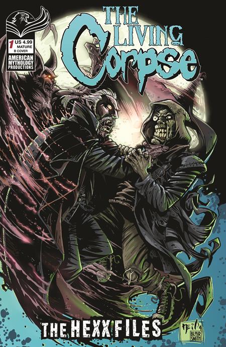 The Living Corpse: The Hexx Files (American Mythology) 1 Comic Neil Vokes Variant American Mythology 2026