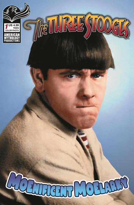 The Three Stooges Moenificent Moelarky 1 Comic Color Photo Variant American Mythology 2026