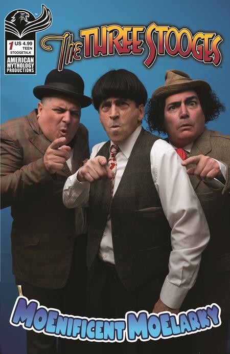 The Three Stooges Moenificent Moelarky 1 Comic Stoogetalk Photo Variant American Mythology 2026