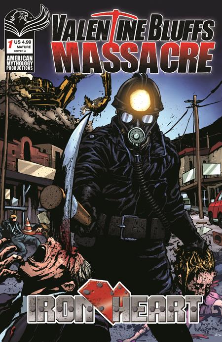 Valentine Bluffs Massacre: Iron Heart 1 Comic Roy Allan Martinez Prana Publishers 2026