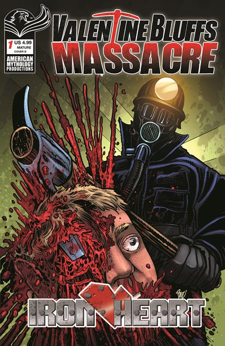 Valentine Bluffs Massacre: Iron Heart 1 Comic Buz Hasson Variant Prana Publishers 2026
