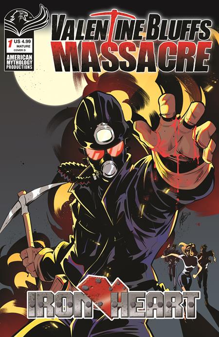 Valentine Bluffs Massacre: Iron Heart 1 Comic Andrea Arcari Variant Prana Publishers 2026