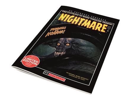 PS ARTBOOKS MAGAZINE NIGHTMARE #8 PS Artbooks Al Hewetson, Ed Fedory, Bruce Jones, Chic Stone Vincente Segrelles, Felipe Da La Rosa, Bruce Jones, Chic Stone Vic Segrelles PREORDER