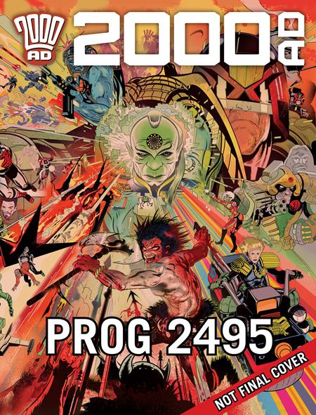 2000 AD PROG #2495 Rebellion Publishing Dan Abnett, Kenneth Niemand, Kek-W Dan Cornwell, Dave Kendall, INJ Culbard, David Roach Jake Lynch PREORDER