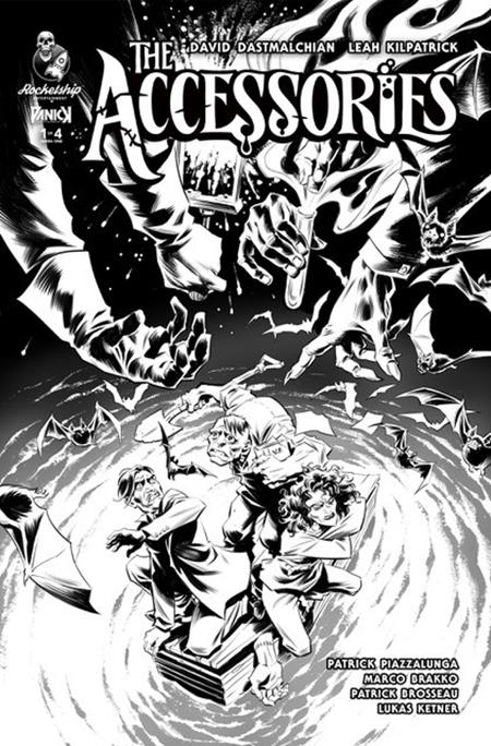 ACCESSORIES #1 2ND PTG B&W (MR) Rocketship Entertainment David Dastmalshian, Leah Kilpatrick Patrick Piazzalunga Lukas Ketner PREORDER
