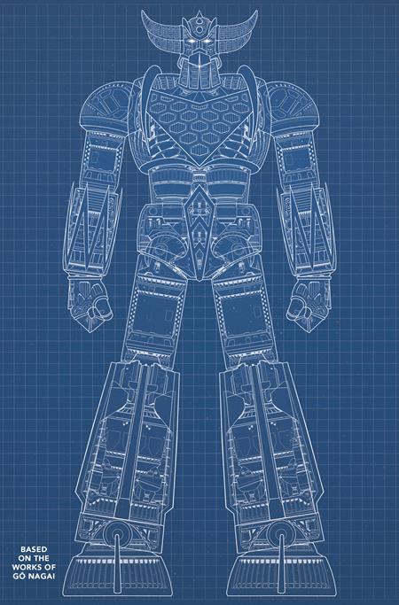 UFO Robot Grendizer 1 Comic Blueprint Variant Titan Books 2026