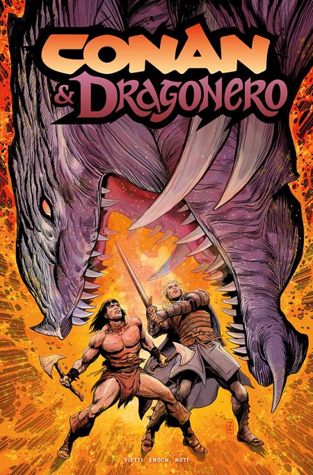 Conan & Dragonero 4 Comic Patch Zircher Titan Comics 2026