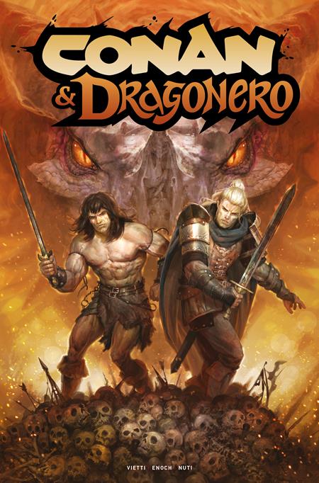 Conan & Dragonero 4 Comic Lorenzo Nuti Variant Titan Comics 2026