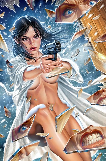 Gun Honey: Doubles Down 3 Comic Chris Wahl Virgin Cardtock Variant Titan Comics 2026