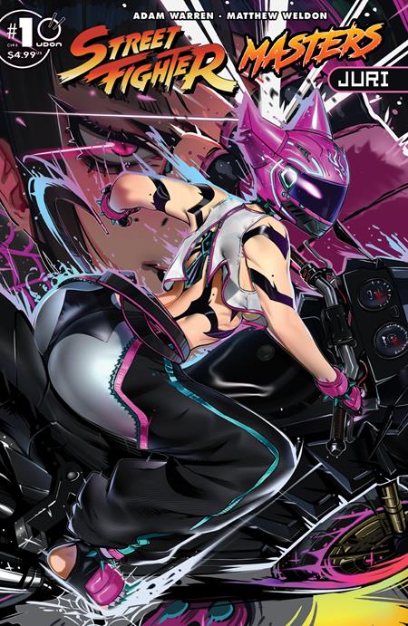 Street Fighter Masters: Juri 1 Comic Redgray21st Variant Udon Comics 2026