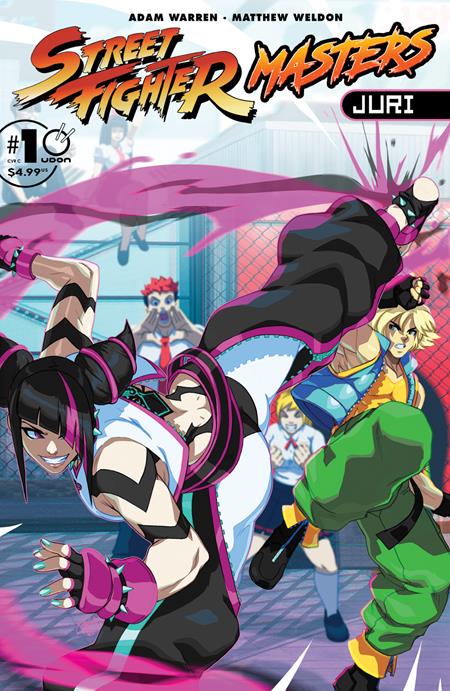 Street Fighter Masters: Juri 1 Comic Tovio Rogers Variant Udon Comics 2026