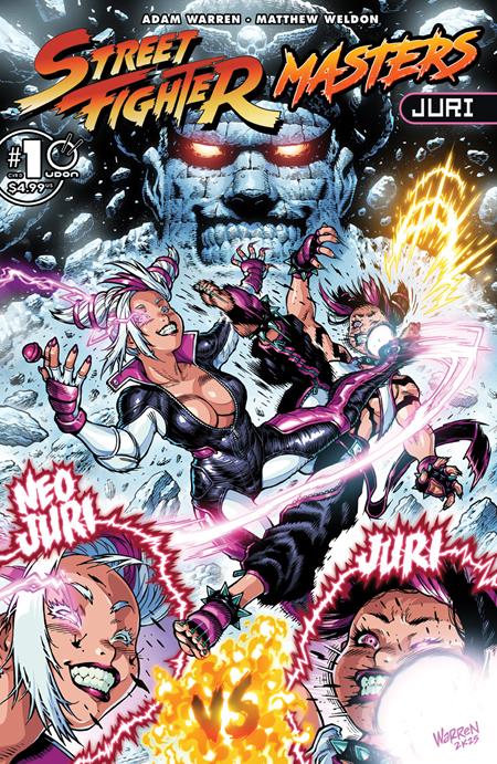 Street Fighter Masters: Juri 1 Comic Adam Warren Incentive Variant (1:5) Udon Comics 2026