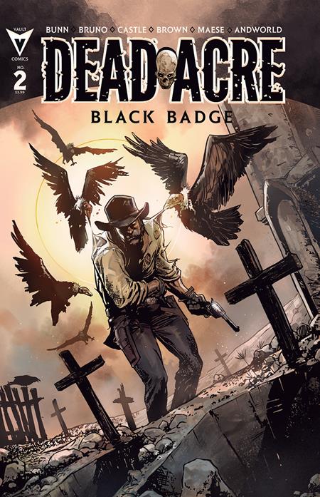 Dead Acre: Black Badge 2 Comic Nathan Gooden Incentive Variant (1:10) Vault Comics 2026
