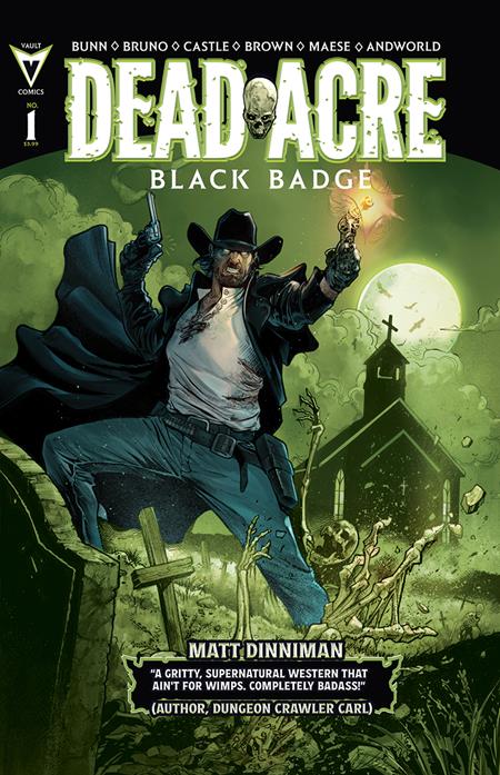 Dead Acre: Black Badge 1 Comic 2nd Printing Riley Brown Vault Comics 2026