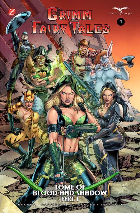 GRIMM FAIRY TALES VOL 3 #1 CVR F IGOR VITORINO CONNECTING VAR Zenescope Entertainment Joe Brusha Al Barrionuevo Igor Vitorino PREORDER