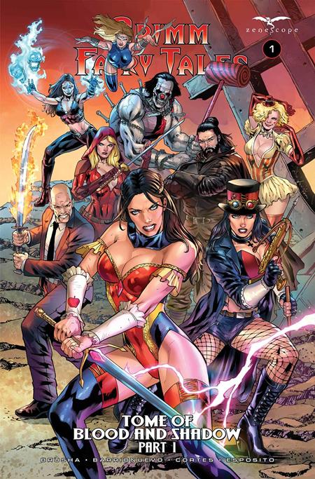 GRIMM FAIRY TALES VOL 3 #1 CVR H IGOR VITORINO CONNECTING VAR Zenescope Entertainment Joe Brusha Al Barrionuevo Igor Vitorino PREORDER