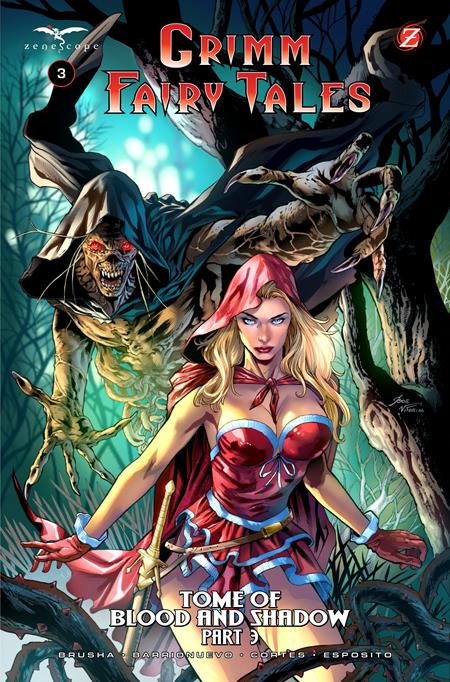 GRIMM FAIRY TALES VOL 3 #3 CVR D IGOR VITORINO VAR Zenescope Entertainment Joe Brusha Al Barrionuevo Igor Vitorino PREORDER
