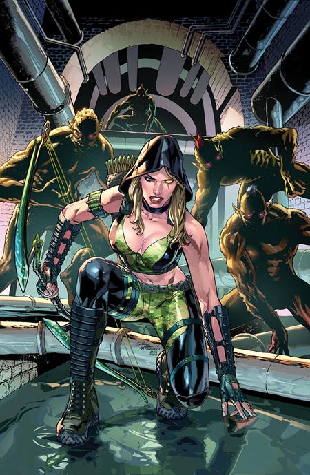ROBYN HOOD SHADOW TARGET (ONE SHOT) CVR B IGOR VITORINO VAR Zenescope Entertainment Joe Brusha Julius Abrera, Rodrigo Xavier Igor Vitorino PREORDER