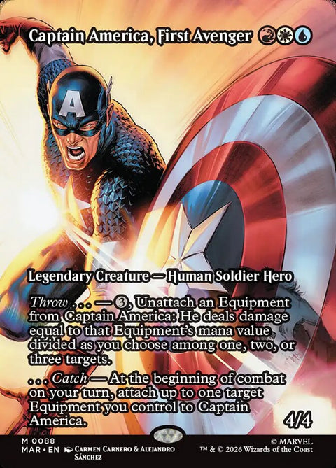 Captain America, First Avenger (Foil)