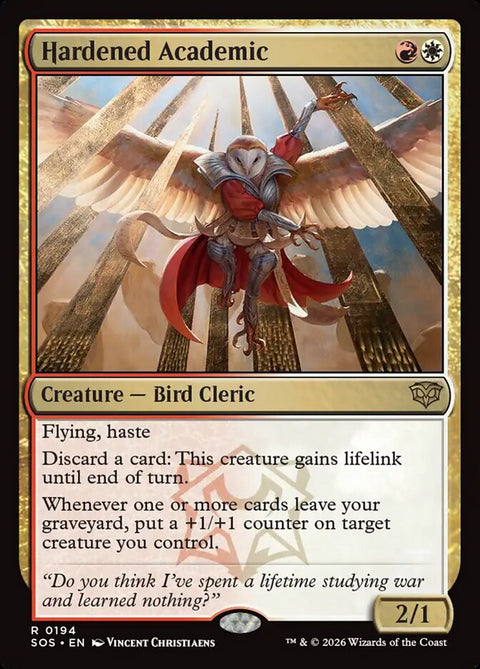 Hardened Academic (Foil)